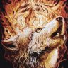 Feuer Wolf